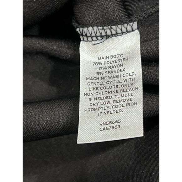 Nordstrom‎ Women's Black V Neck Cocktail Dress 1X - Picture 4 of 4